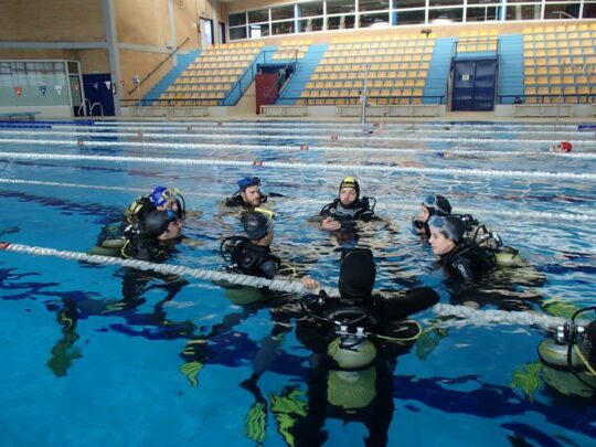 Curso buceo basico conil, Tarifa, Cadiz