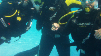 rescue diver + EFR, hacer buceo en tarifa, buceo barbate